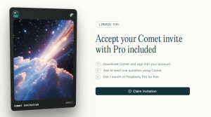 Comet Browser - AI-Powered Next Generation Web Browser with Perplexity Pro Integration